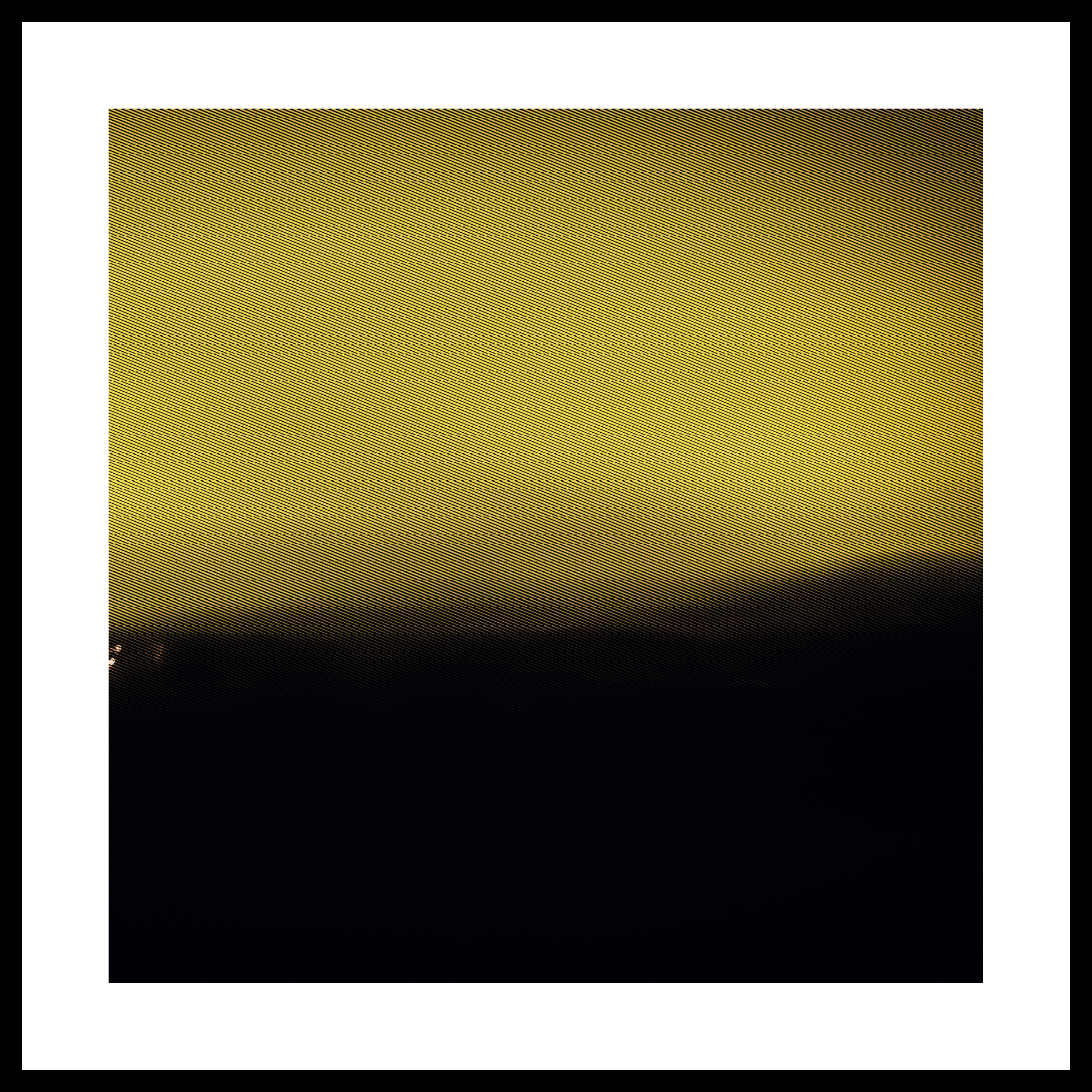 ALOHA AT MIDNIGHT #3 – tryk/grafik af CHRIST FLINT