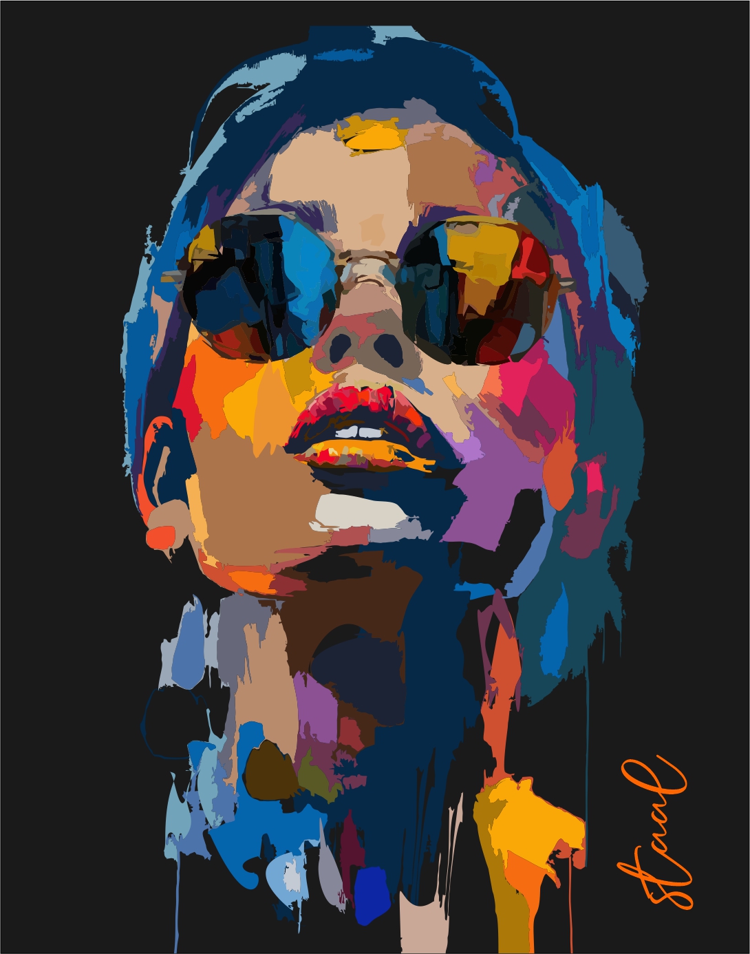 Sunshine – tryk/grafik af Torben Staal