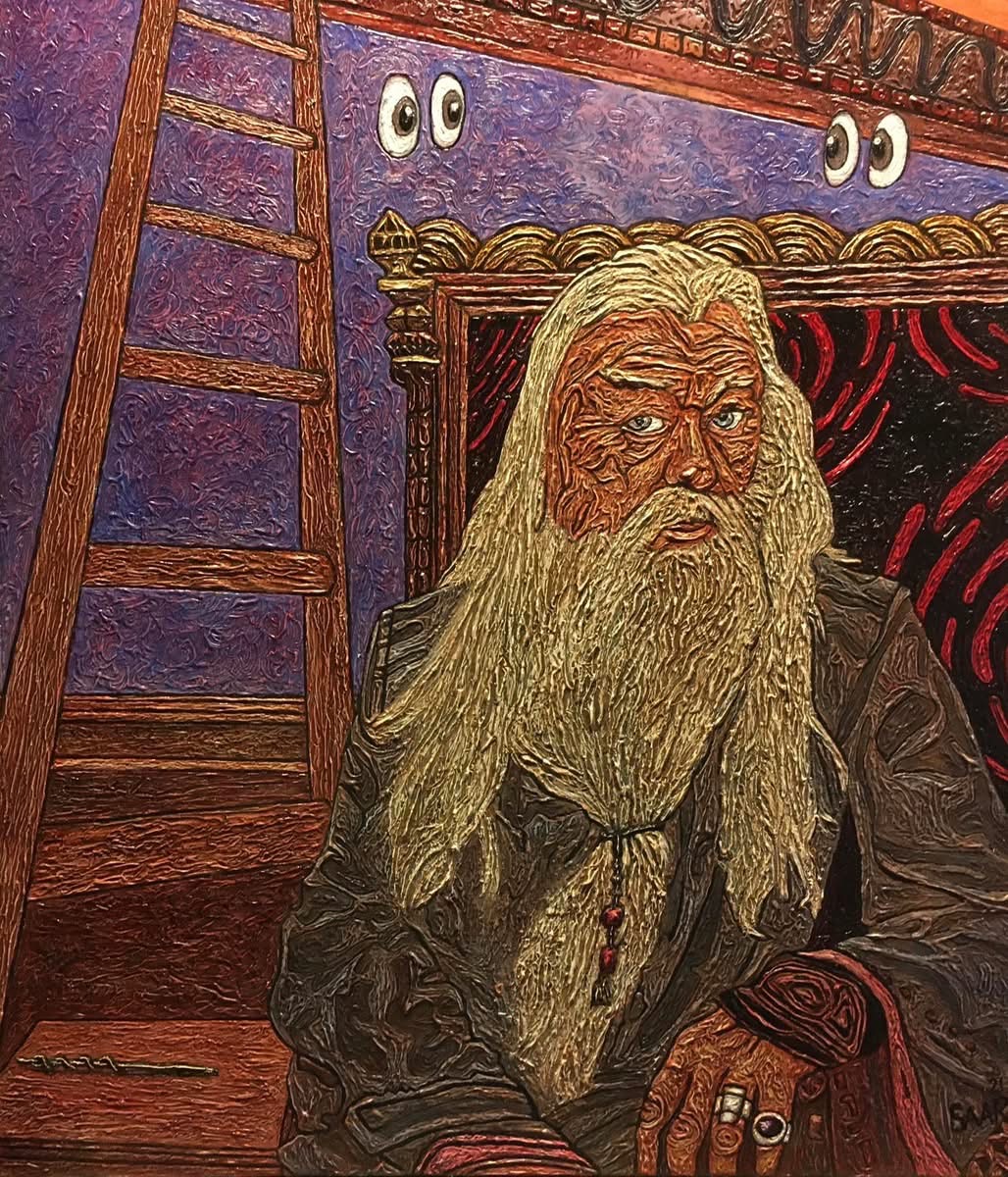 “The Druide” – malerier af Henrik Saar