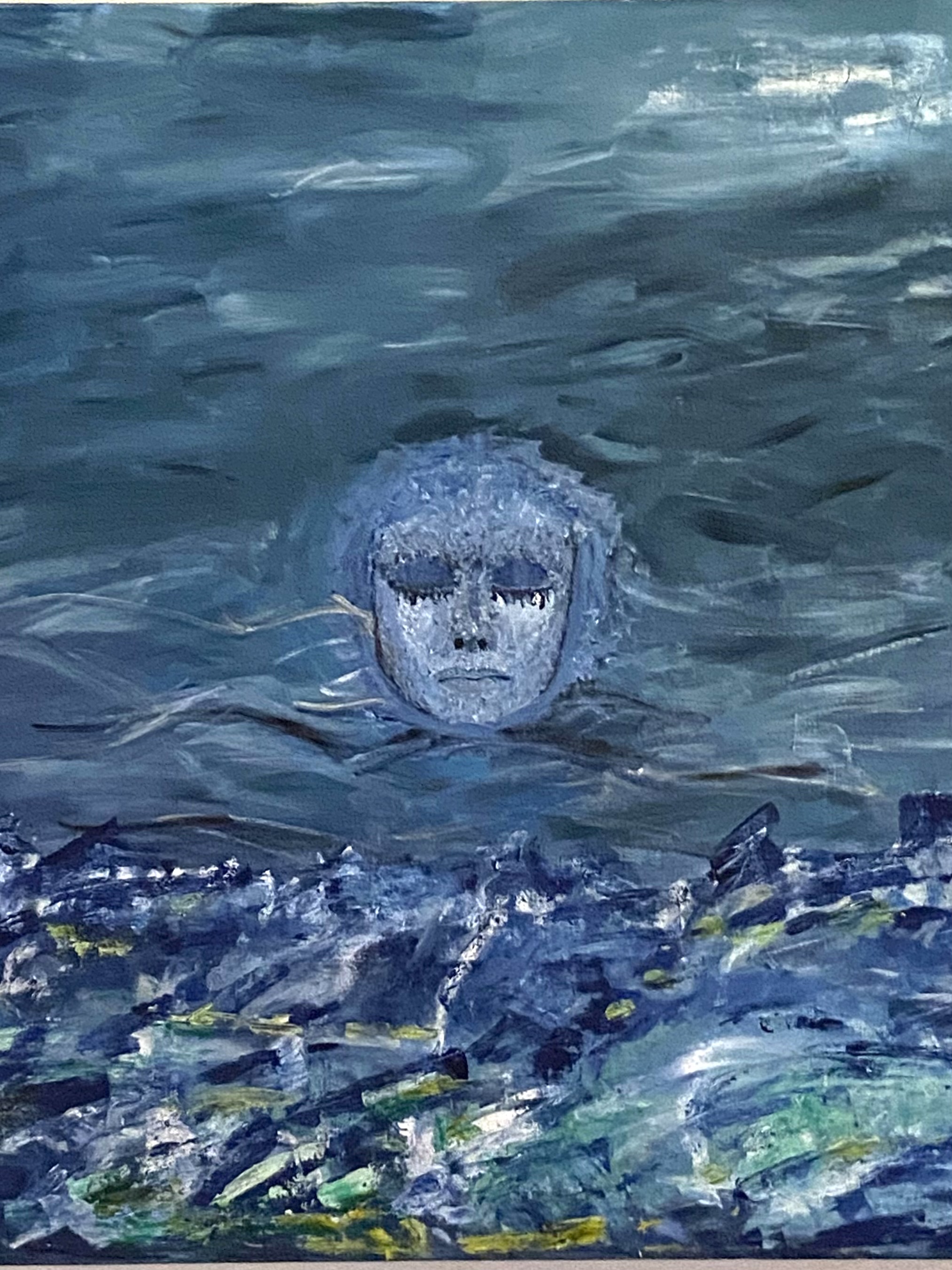 Floating – malerier af Bine Kimmer