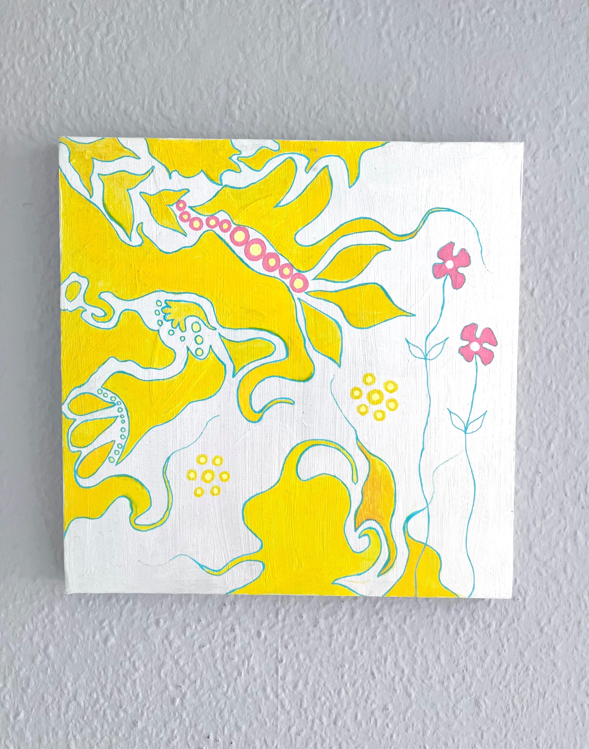 Solar plexus chakra – malerier af Jeanette Wetterstein Larsen