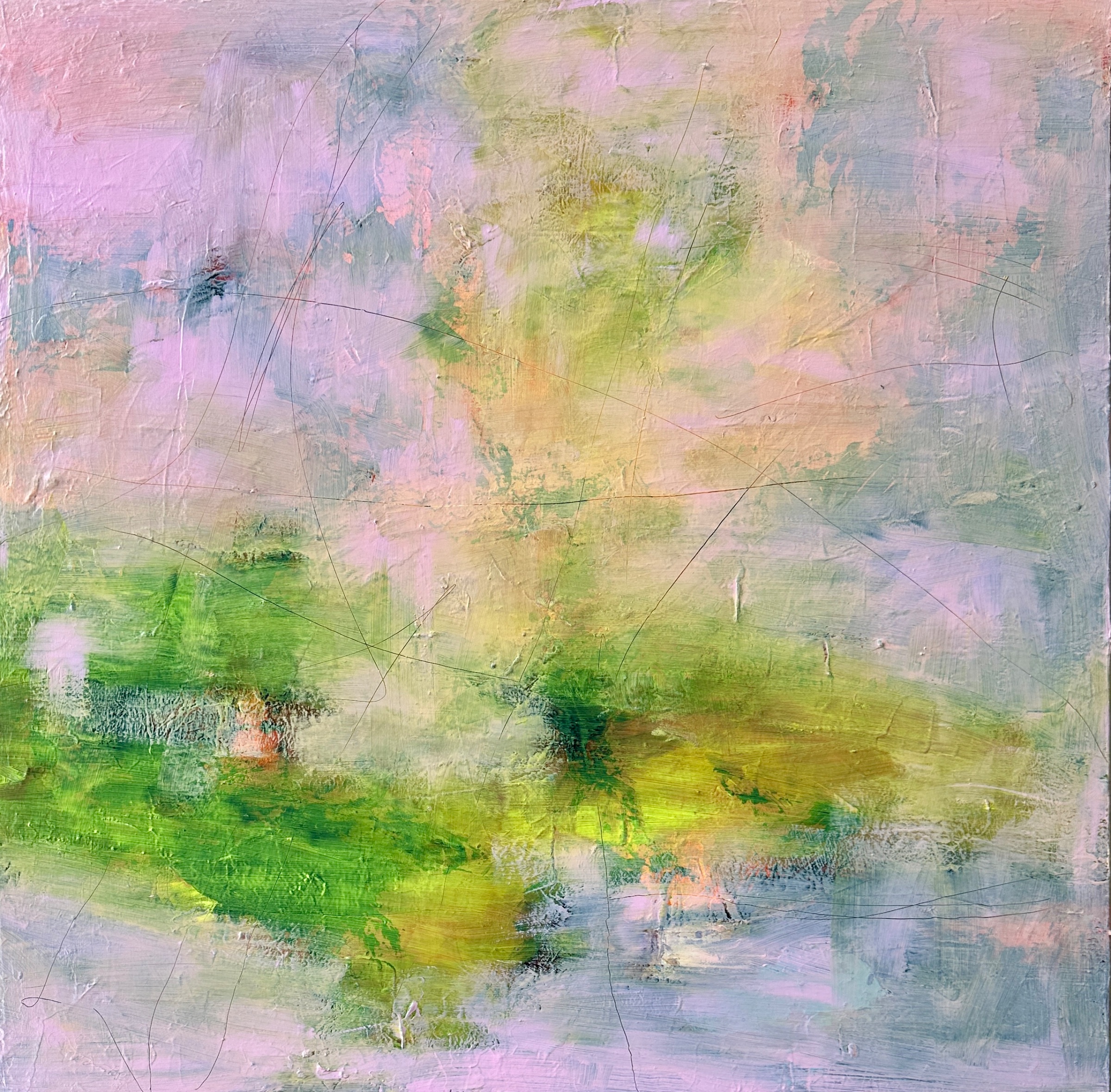 Light comes out of darkness – malerier af inge