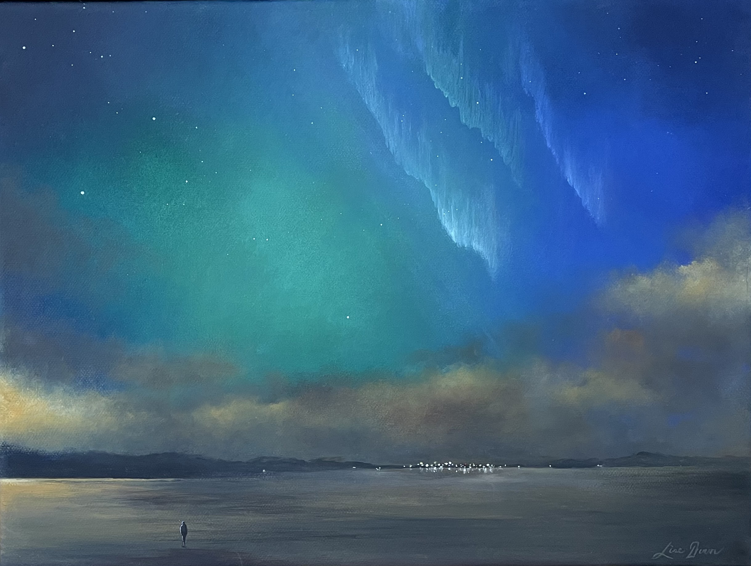 Byens lys – malerier af Lise Duun