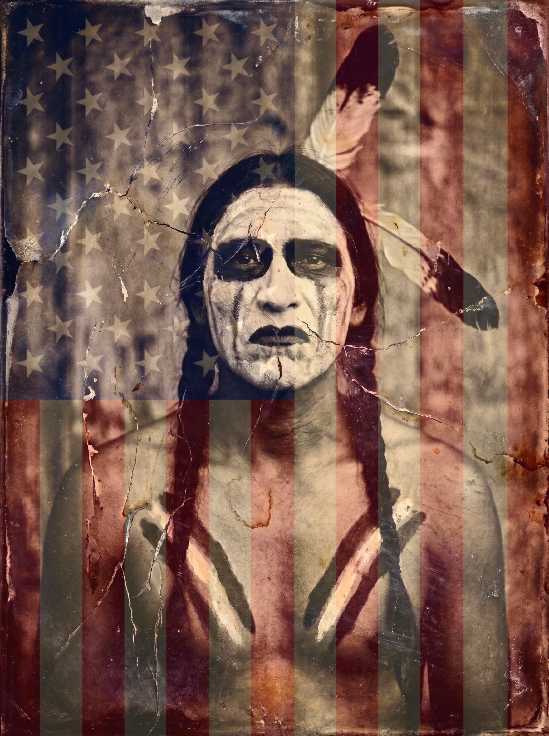 American born and bred – digital kunst af Bimmer Bambo