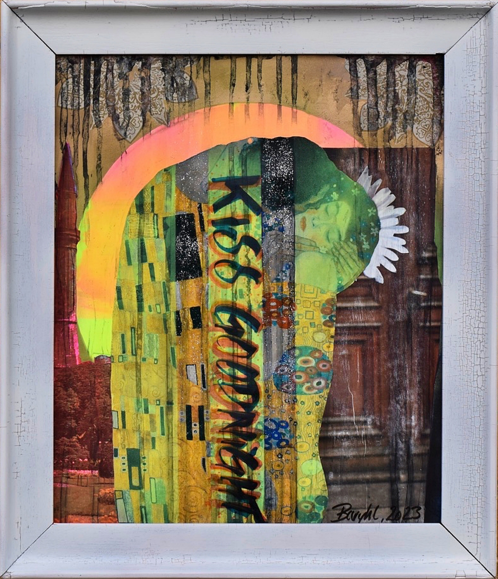 Kiss Goodnight – collager af Lærce Ryhl-Svendsen