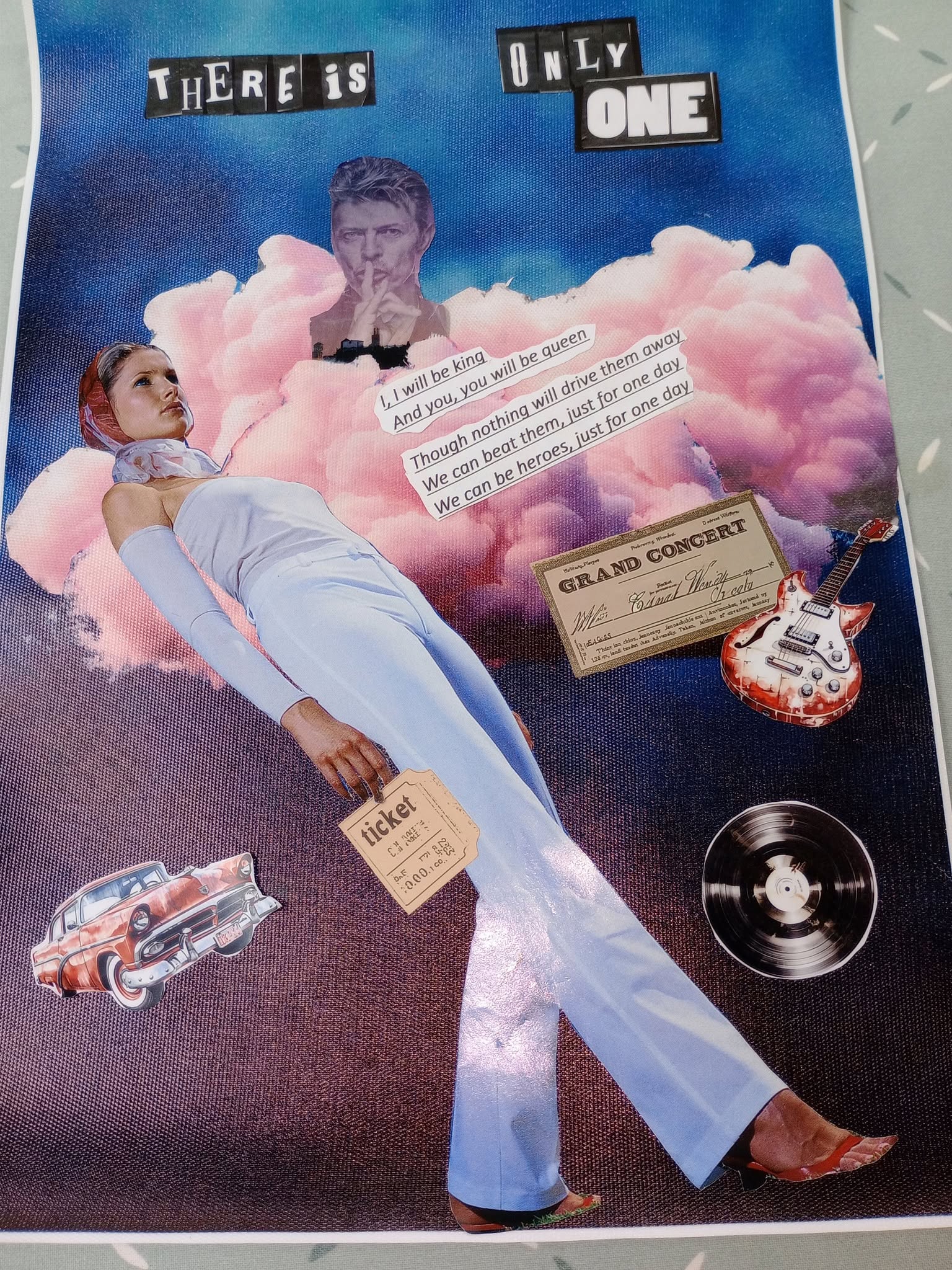 Concert in heaven – collager af Gitte Kjærgaard Jensen