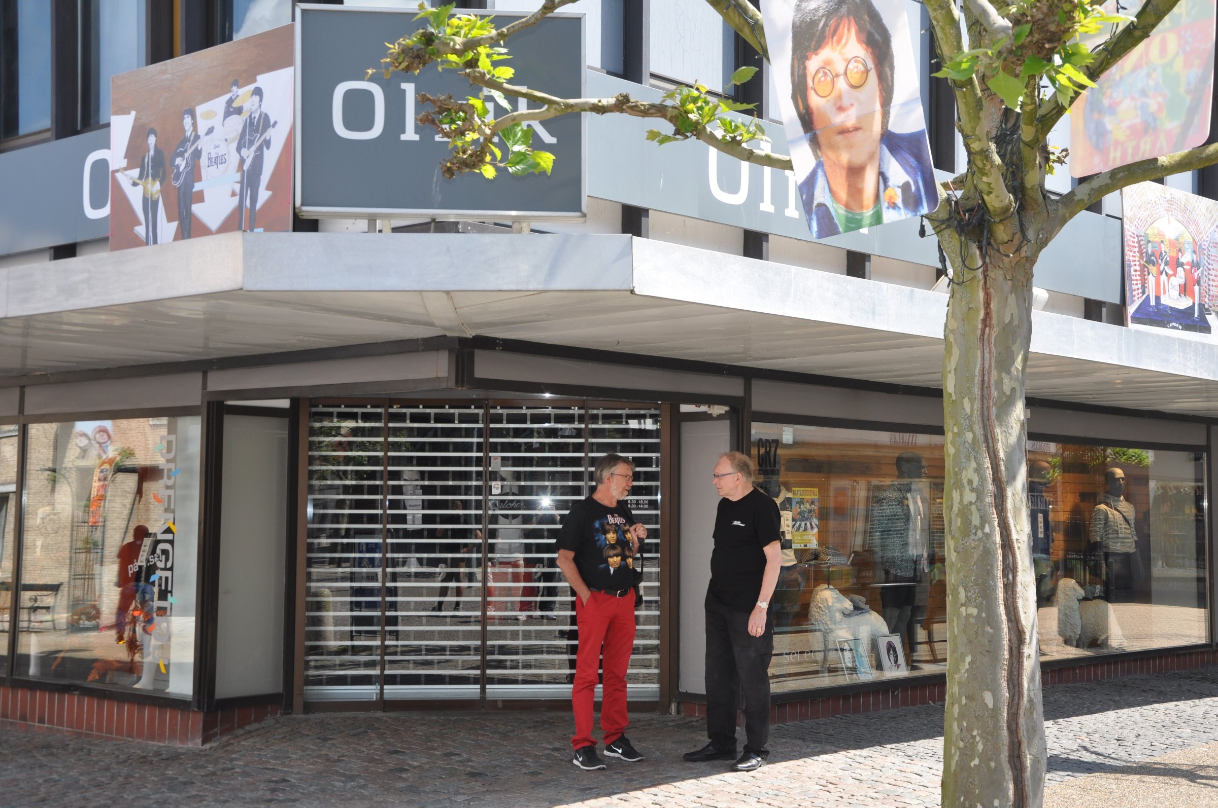 Beatles festival 2014 – malerier af Fritz Jensen