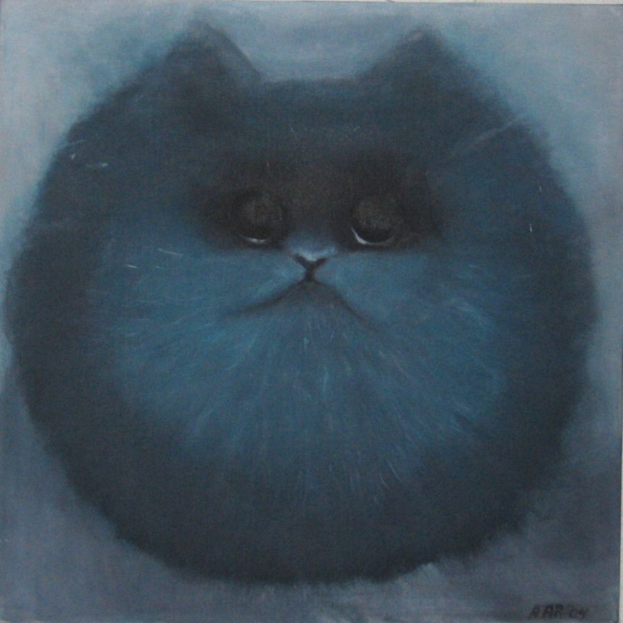 Blå kat