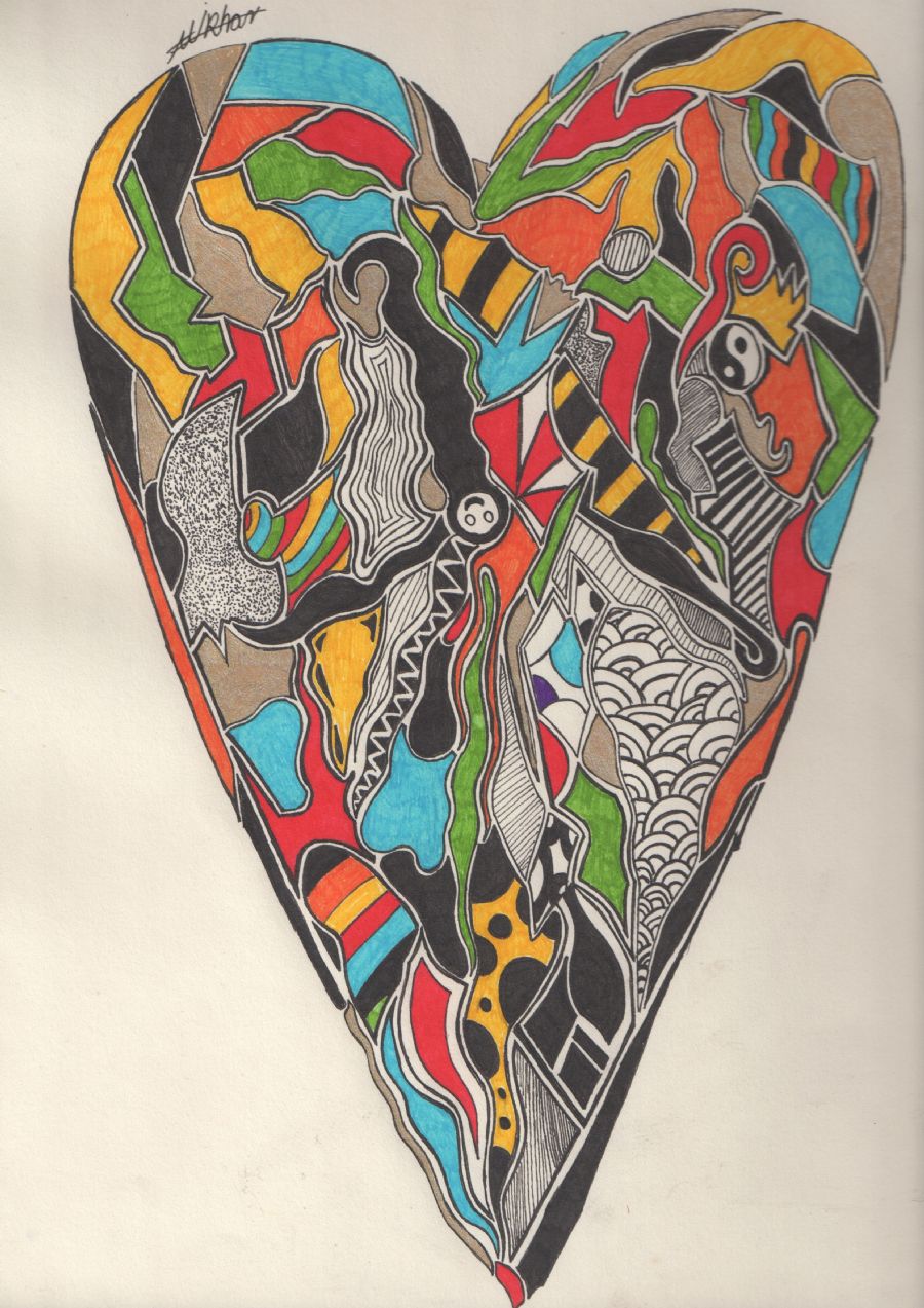 heart of colors