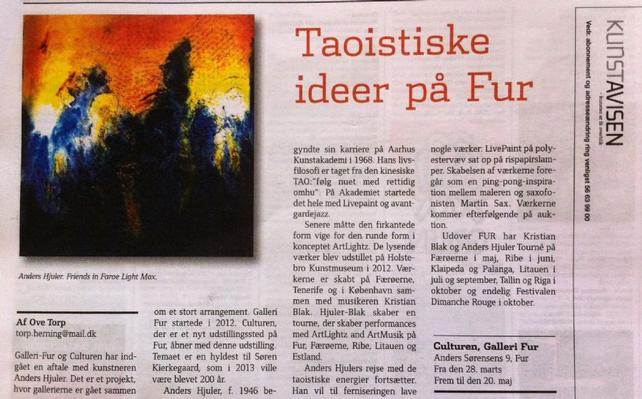 Omtale af Fur udstilling
