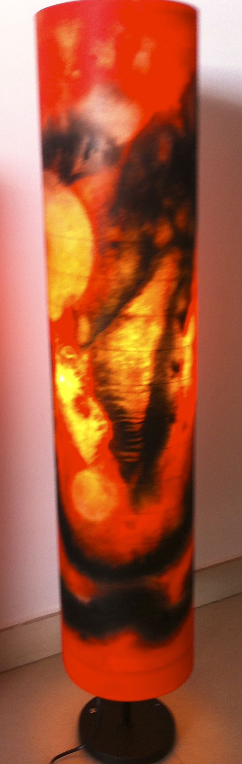 Irish harp lamp