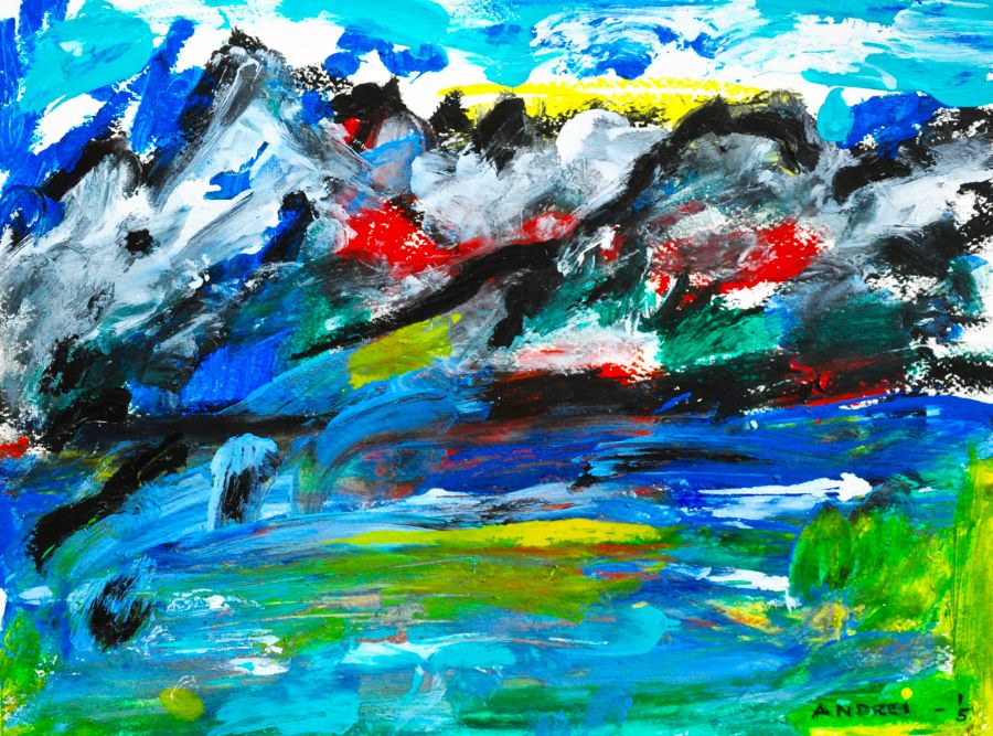 Mountains and Sea - Fjelde og Hav