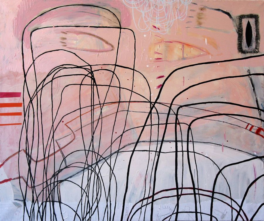 Væg 1, 100x120cm
