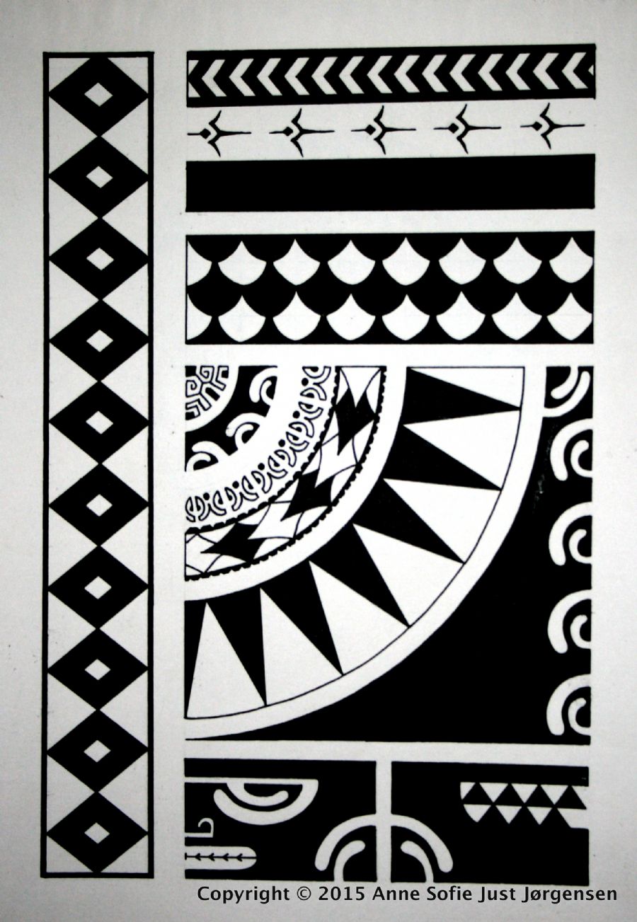 Polynesian sketch