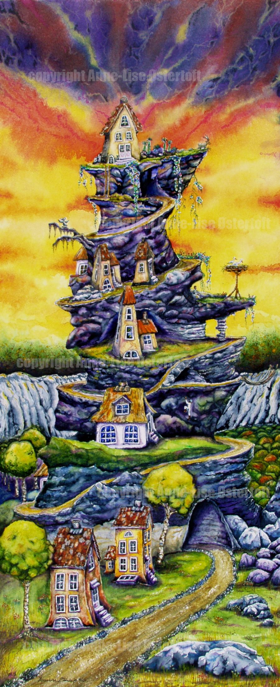 Lille Bjergby / Little mountain village