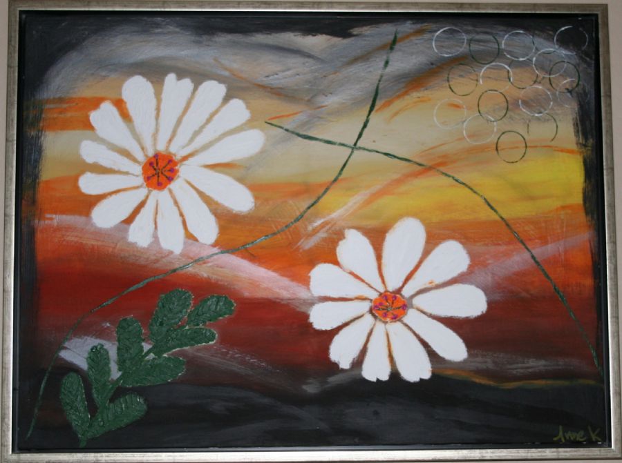 Flowers in Dawn.