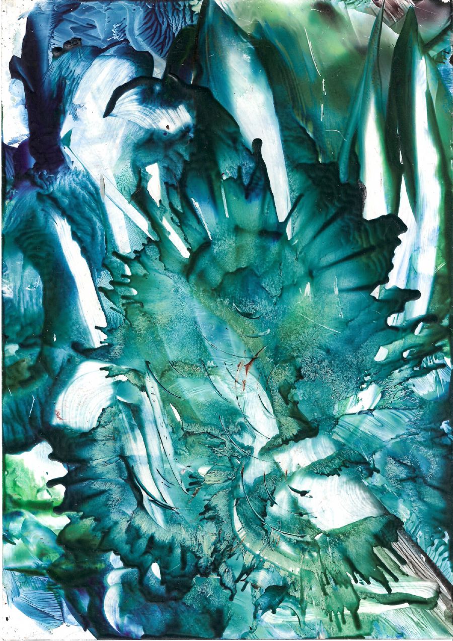 Green flower