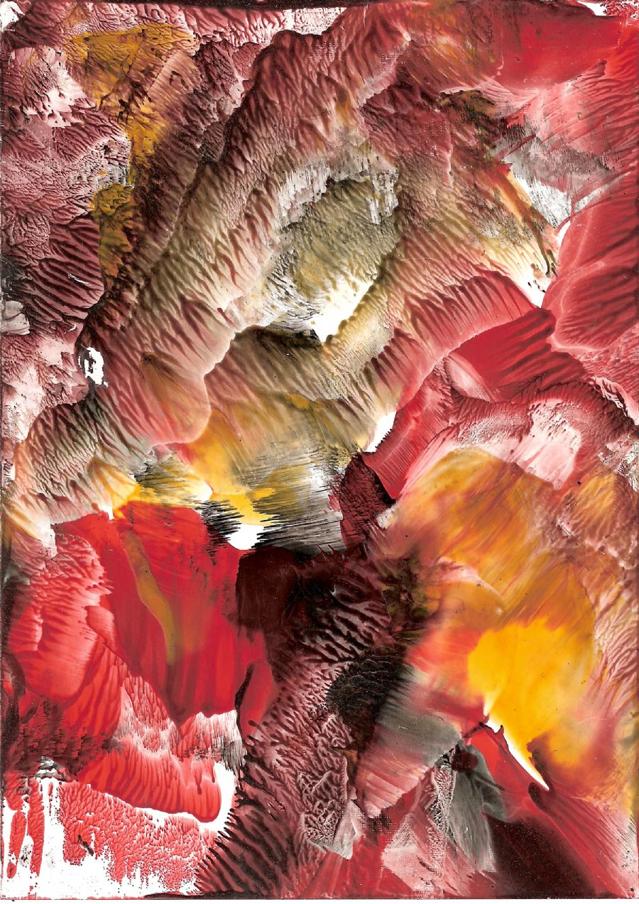 Volcano in action