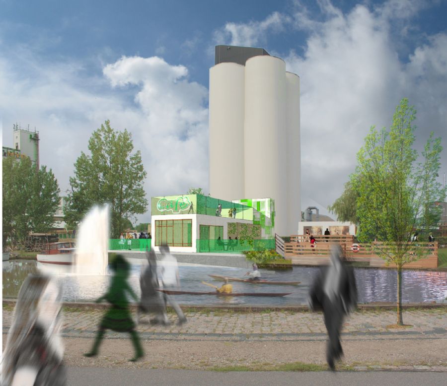 Forslag til café Næstved Havn