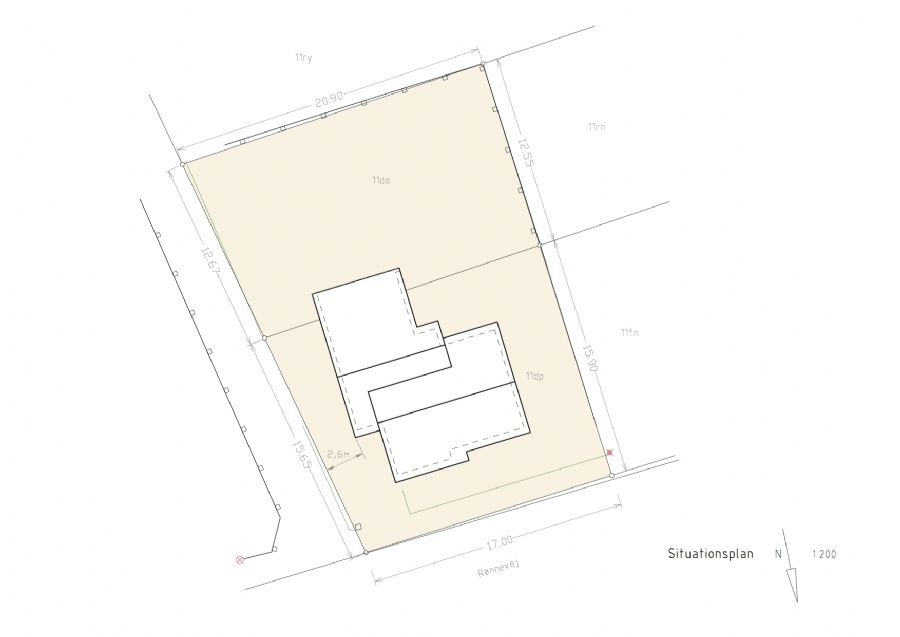 Tilbygning, Rønnevej 4 Herlufsholm