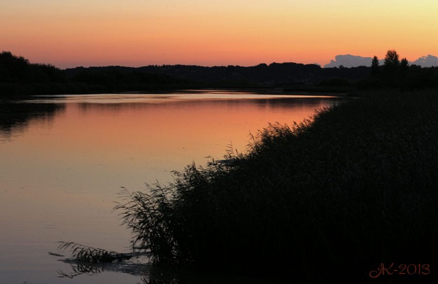 Gudenåen by night
