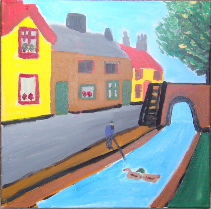 landsbyen ved  åen