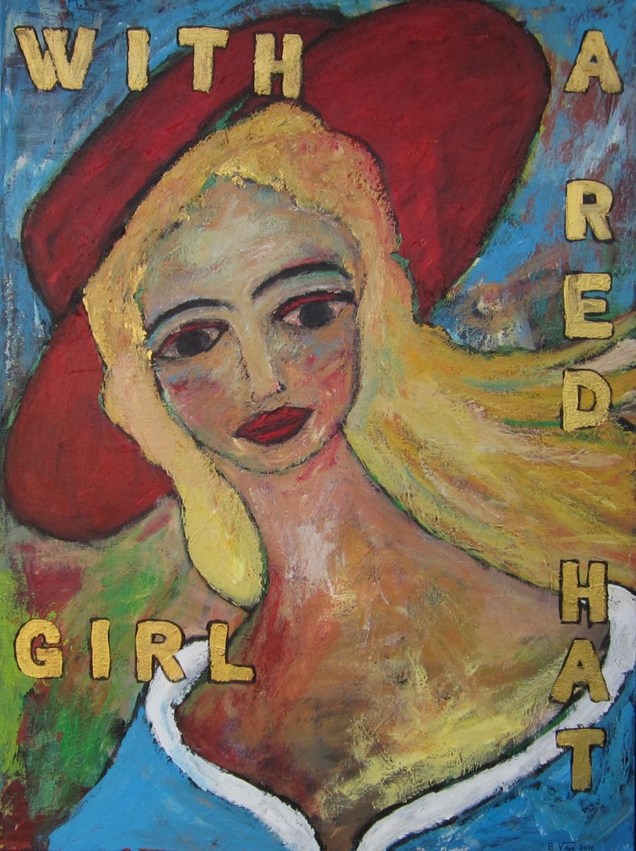 Girl with a red hat