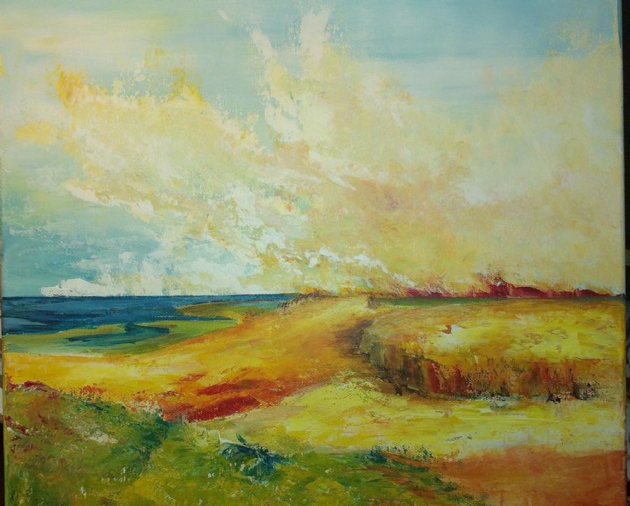 solopgang over fjerden
