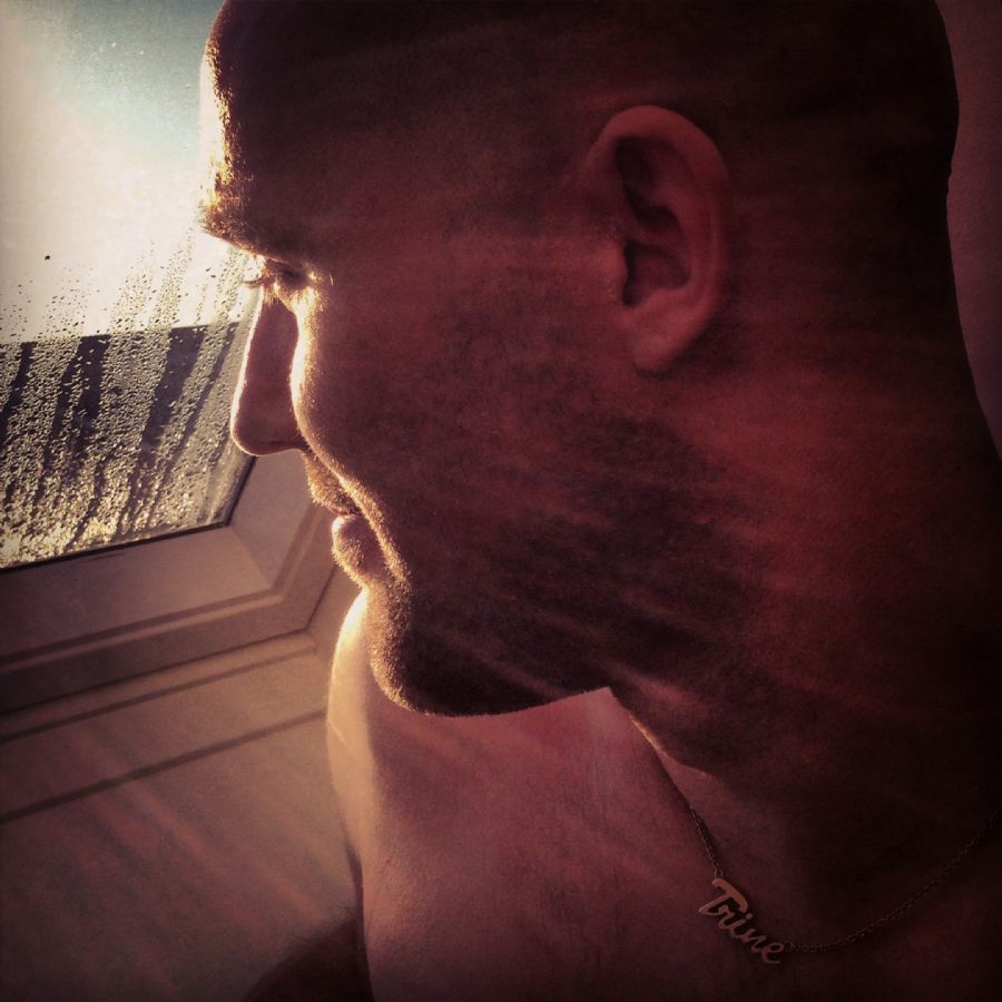 Face and light merge, looking, dreaming.