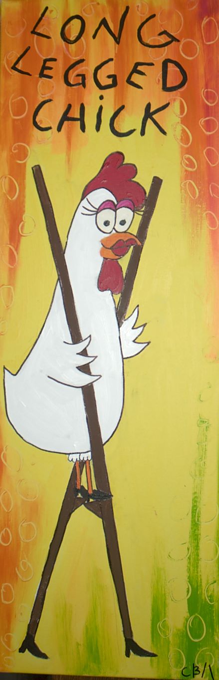 Long legged chick