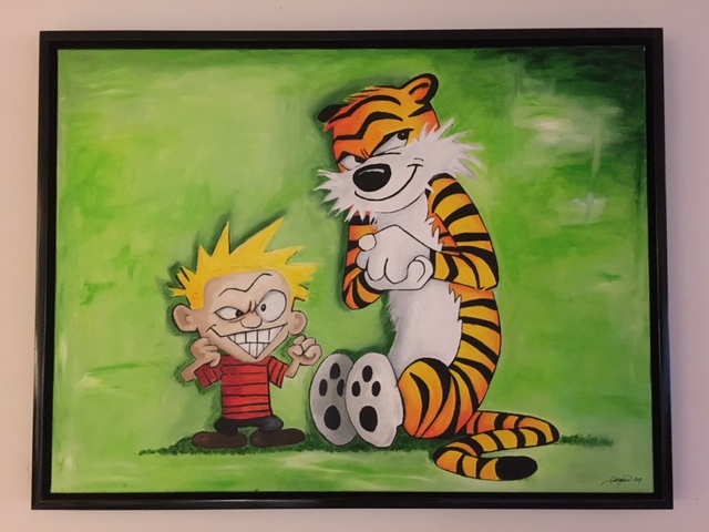 The boy with his Tiger