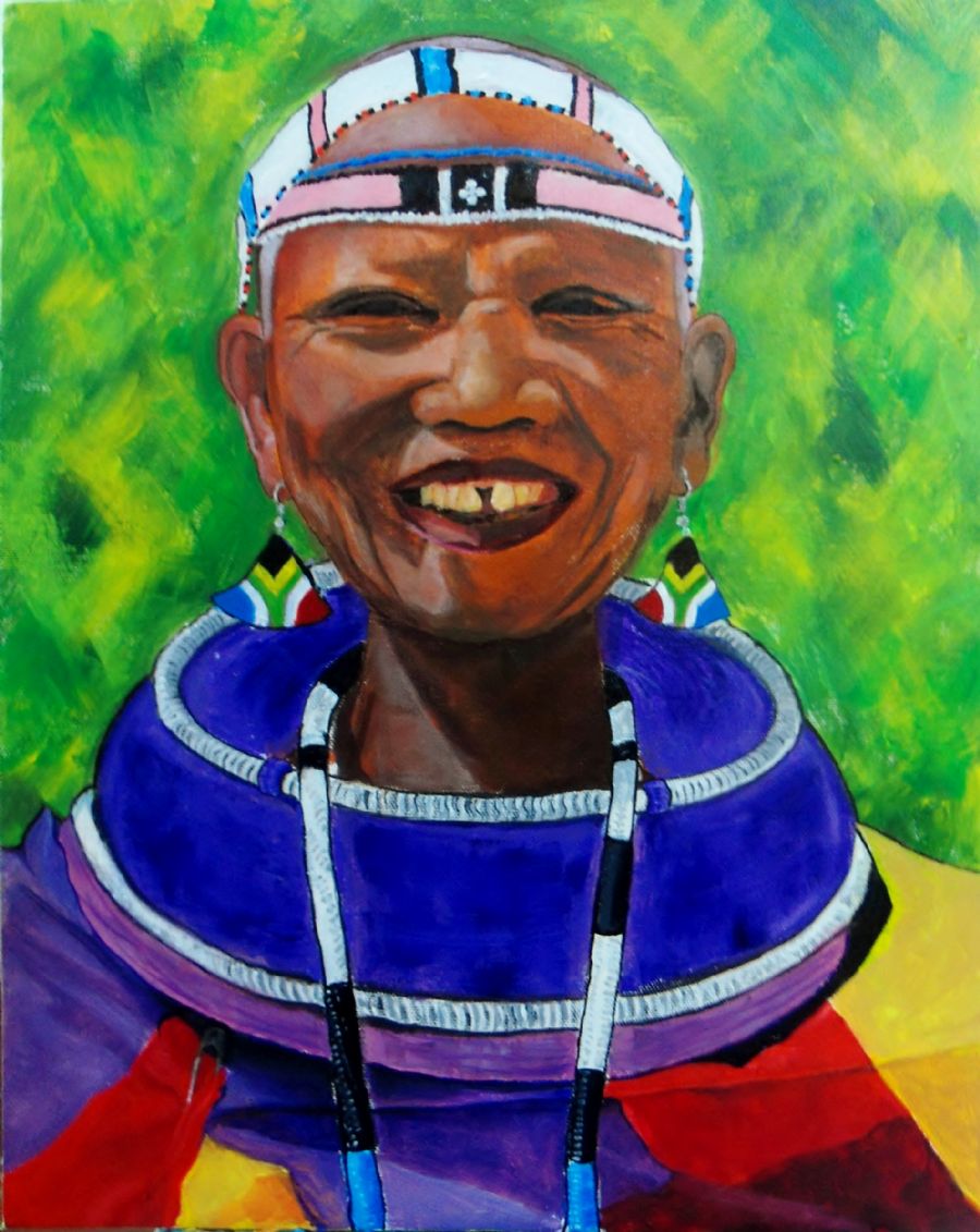 Ndebele woman I