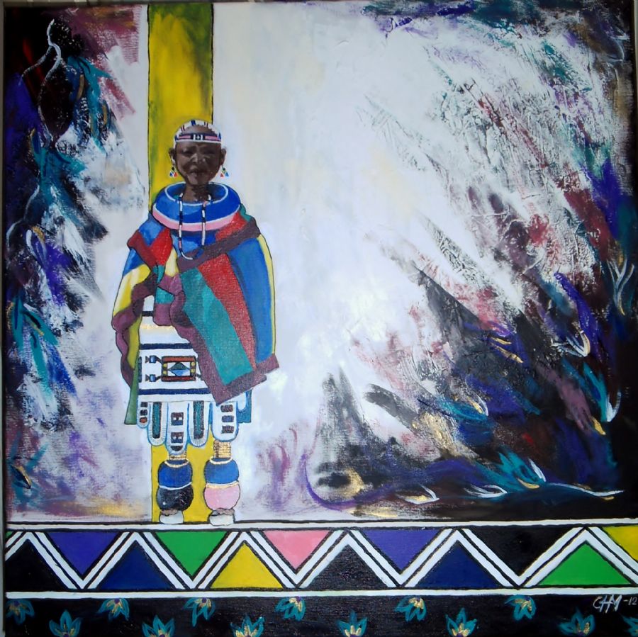 Ndebele woman II