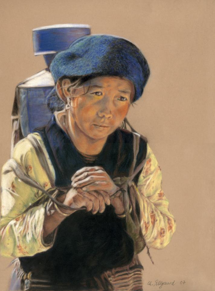 Tibetansk kvinde