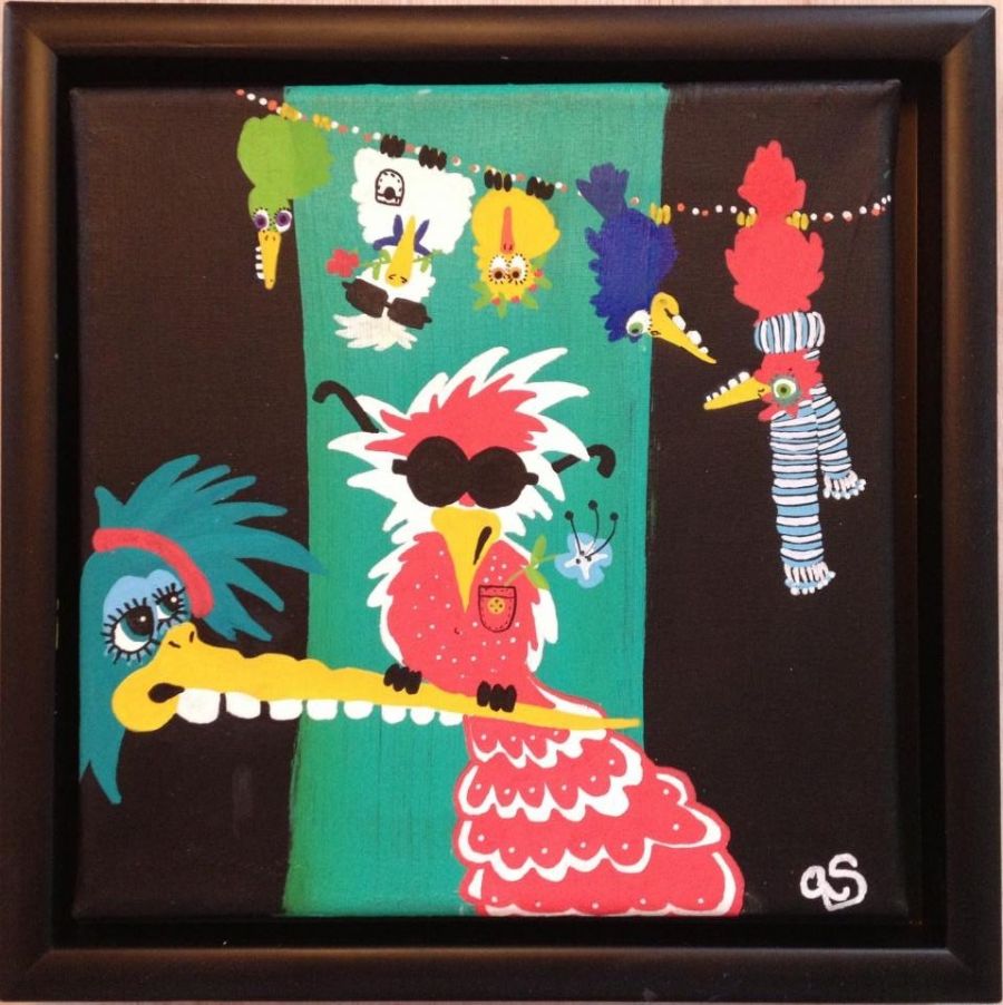 Crazy birds