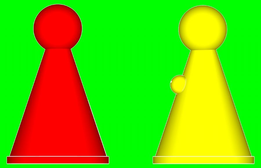 Lovers game in green