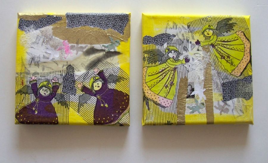 Textil Collage