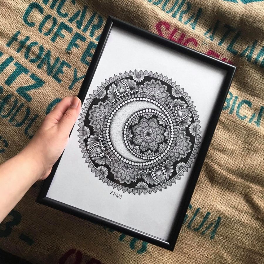 Mandala Moon