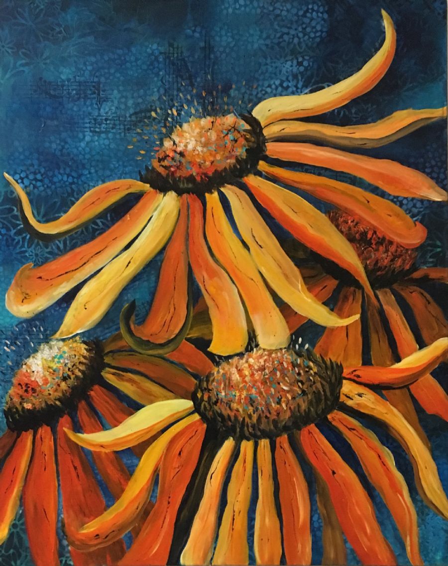 Sensommer blomster