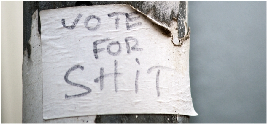 Vote for shit