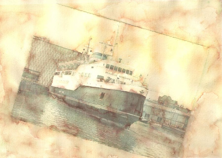 Postkort fra Fortiden (Kalundborgfærgen)