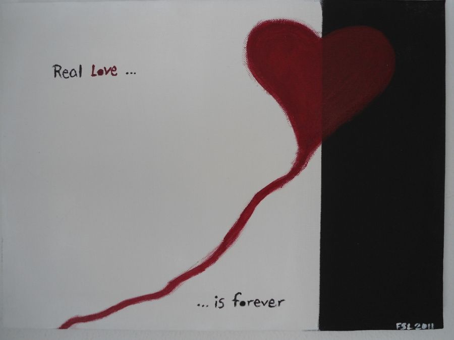 Real love is forever