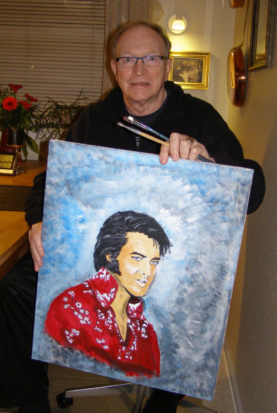 Blå Elvis