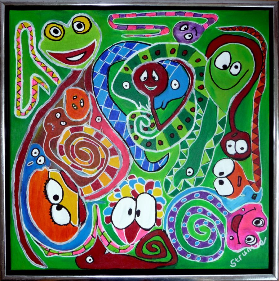 Funny snakes