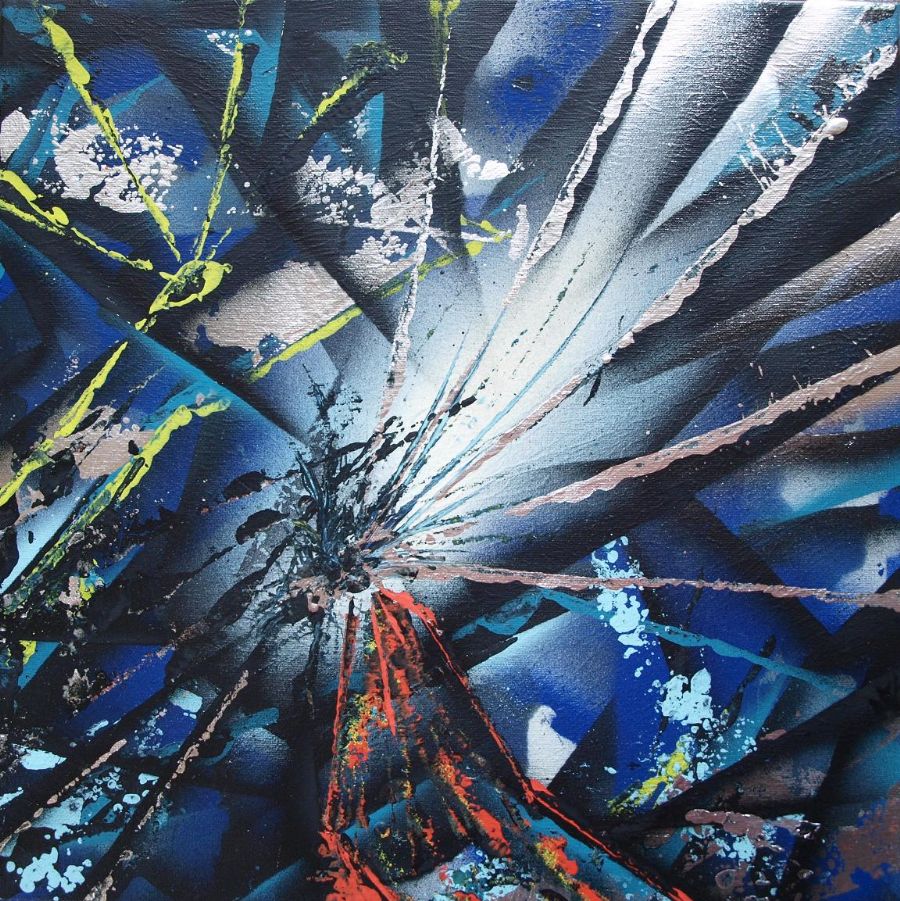 Abstrakt sprayart 33