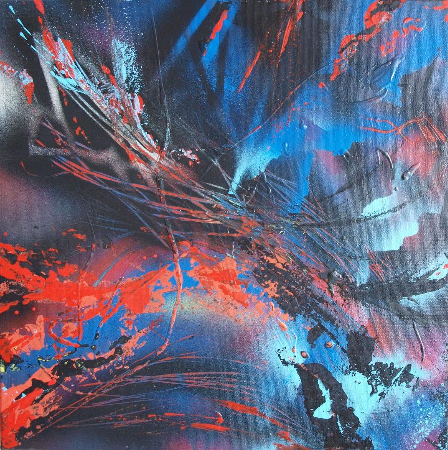 Abstrakt sprayart 36