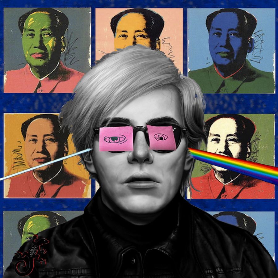 Warhol med post-it