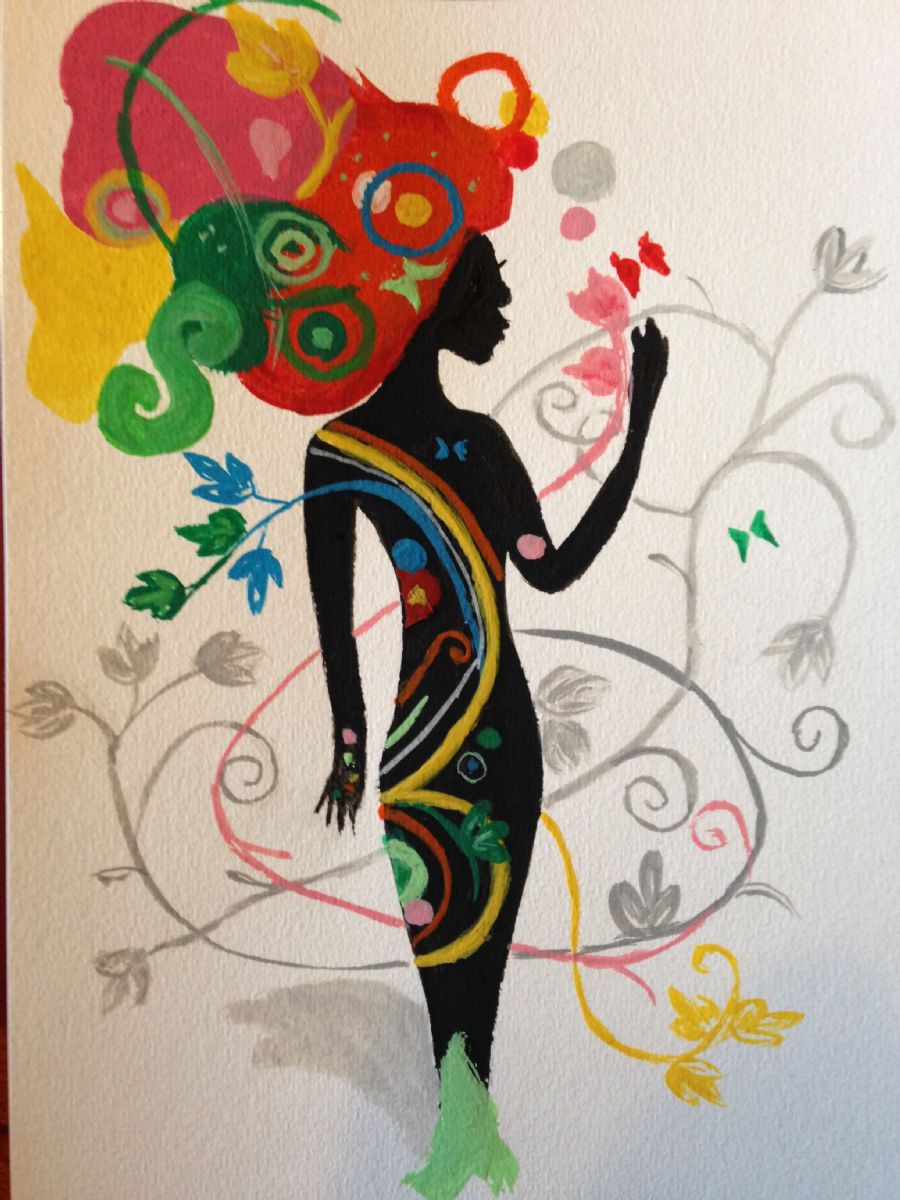 Flower woman 2
