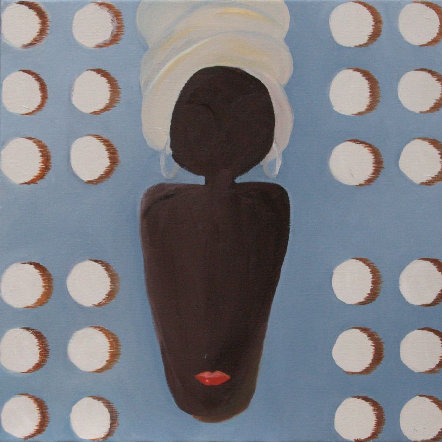 Brown lady