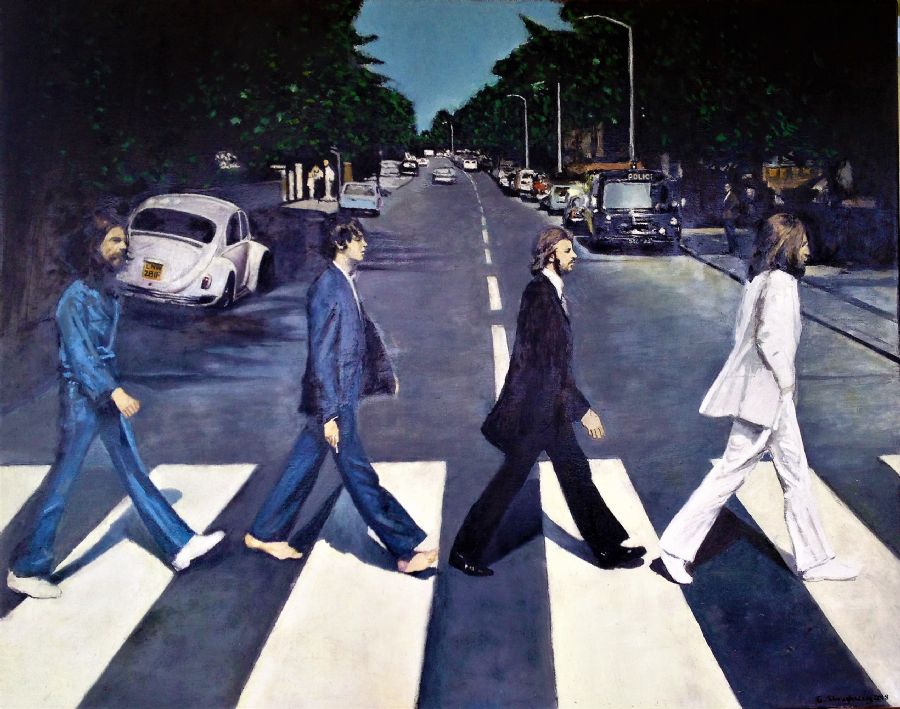ABBEY ROAD – maleri af Gary Shaughnessy